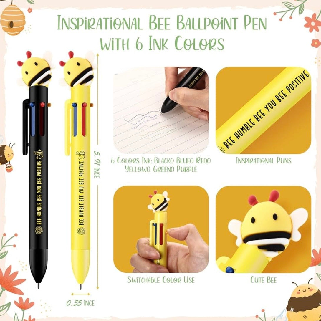 Bee Pen with 6 ink colors