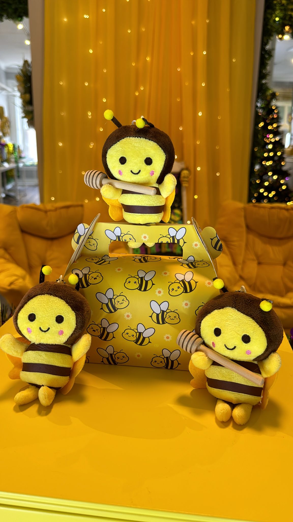Mini Bee Plushie