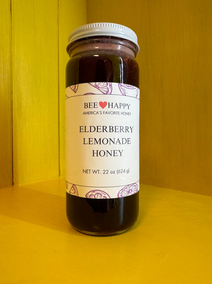 Elderberry Lemonade Honey