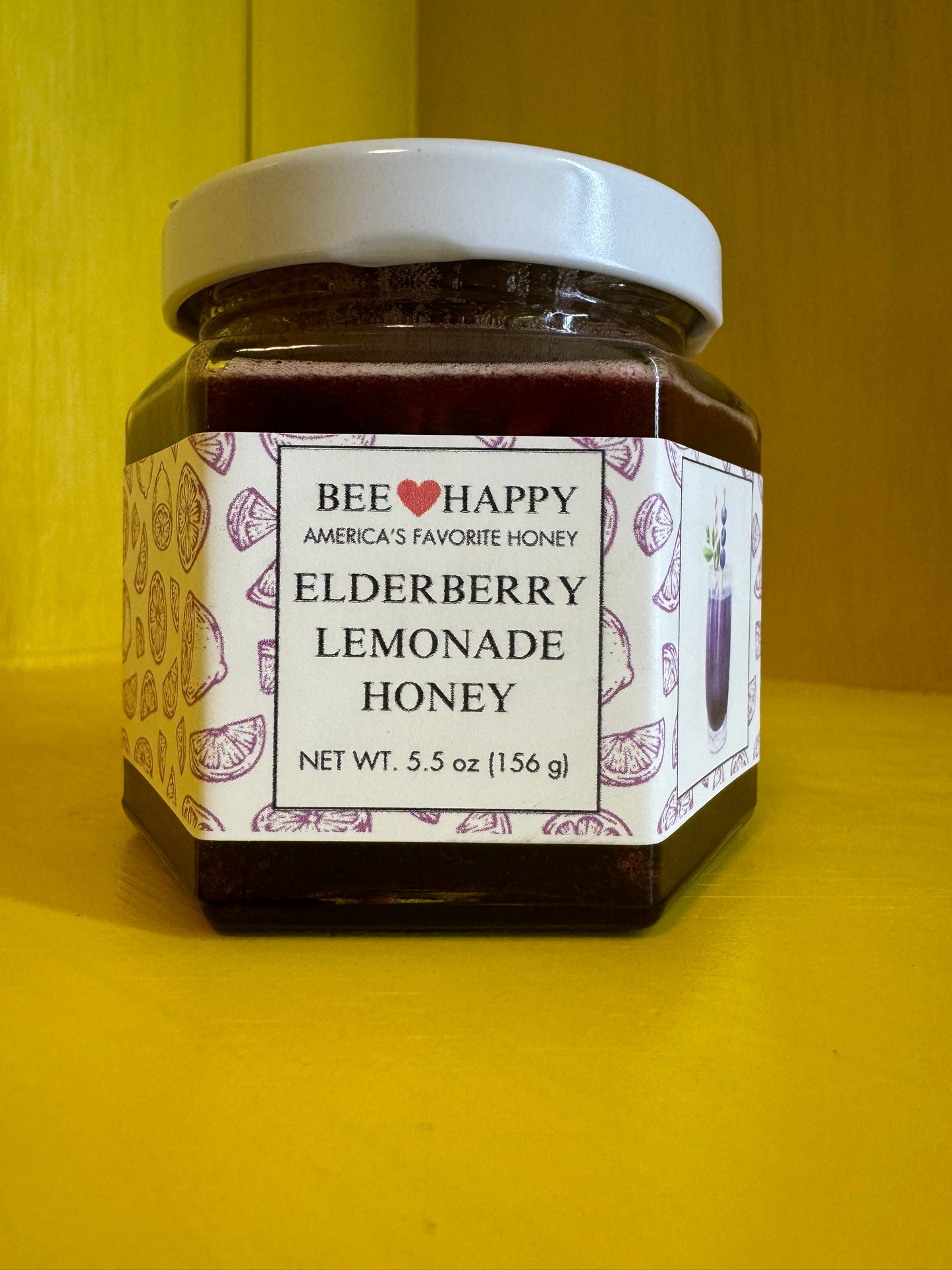 Elderberry Lemonade Honey