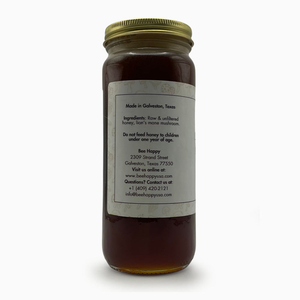 Lion's Mane Mushroom Honey