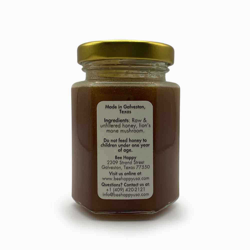 Lion's Mane Mushroom Honey