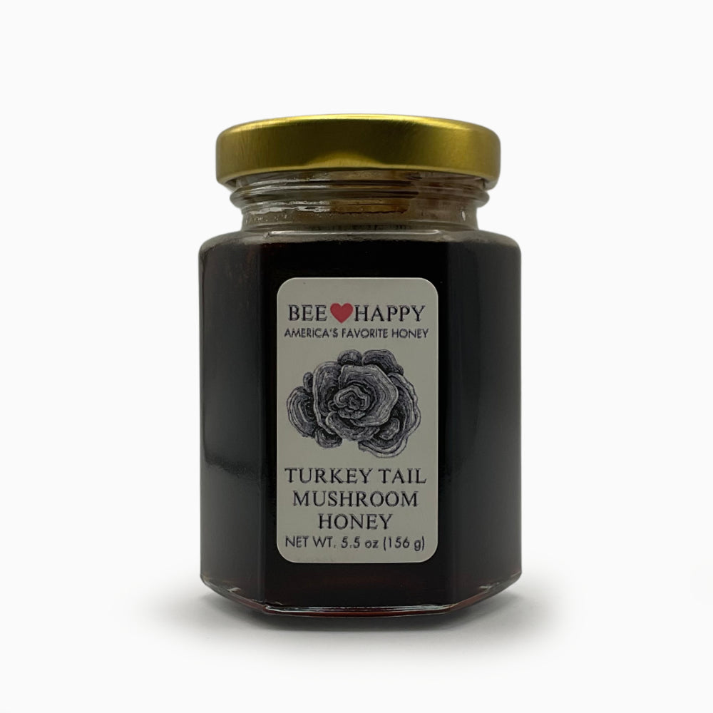 Turkey Tail Mushroom Honey